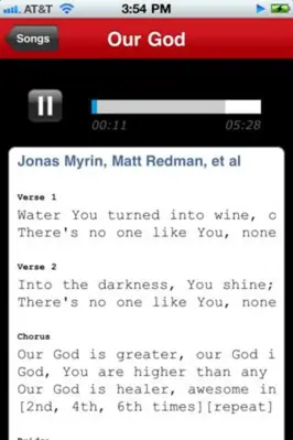 WorshipTeam android App screenshot 0